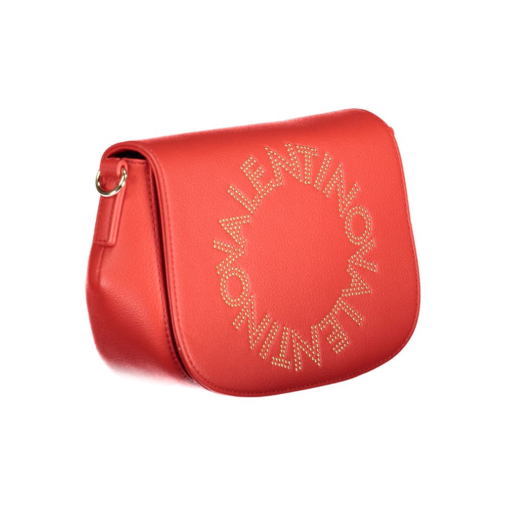 Mario Valentino Rote Handtasche aus Polyethylen
