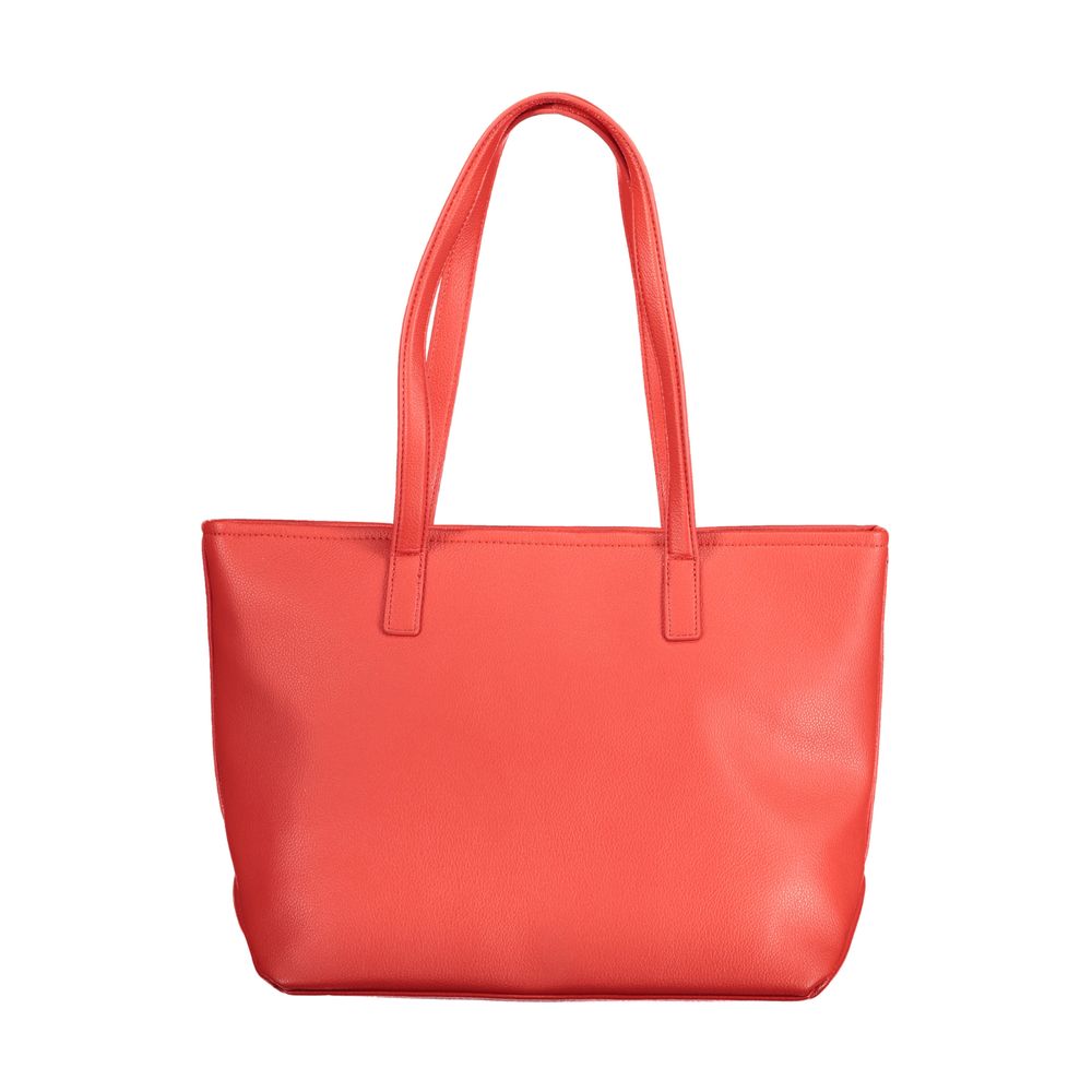 Mario Valentino Rosso Poliuretano Damen Handtasche