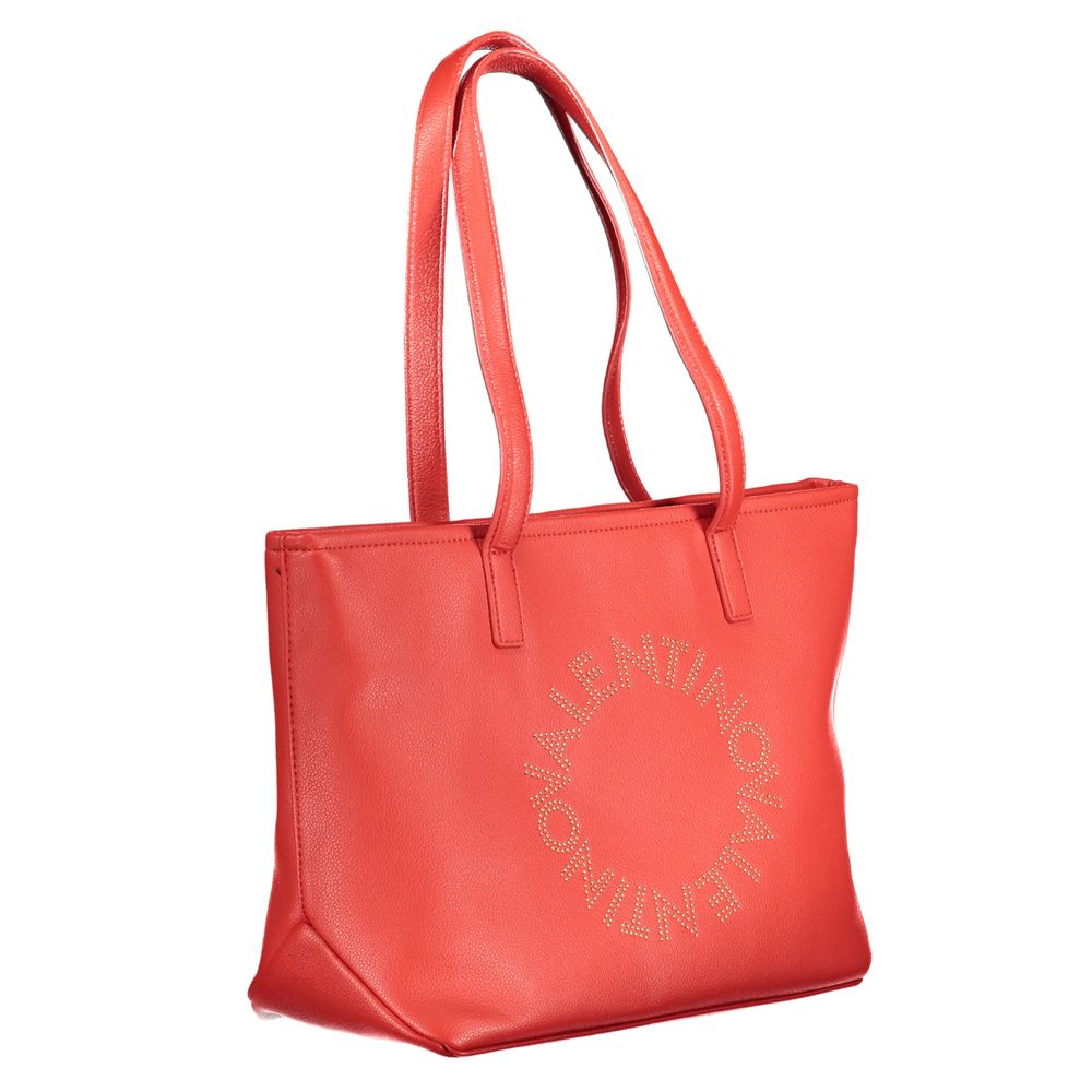 Mario Valentino Rosso Poliuretano Damen Handtasche