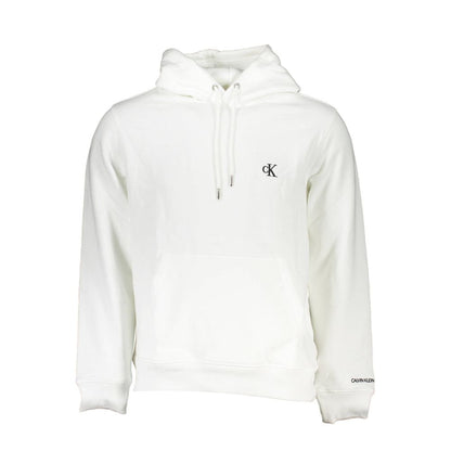 Calvin Klein Baumwoll-Sweatshirt in Weiß