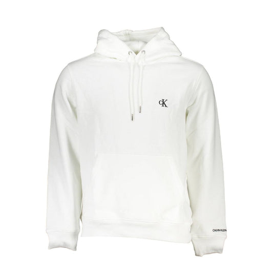 Calvin Klein Baumwoll-Sweatshirt in Weiß