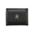 Tommy Hilfiger Schwarzes Portemonnaie aus Polyethylen