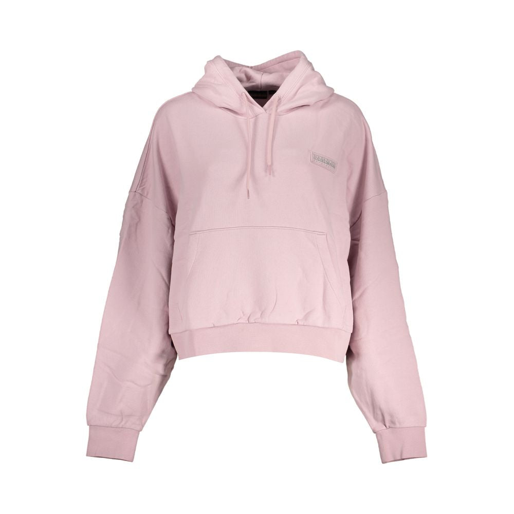 Napapijri Baumwoll-Sweatshirt in Rosa
