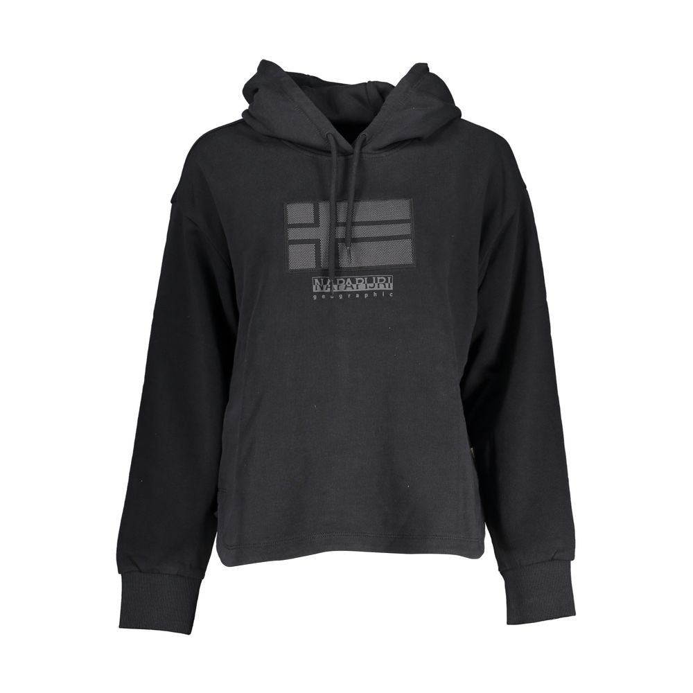 Napapijri Cotton Hoodie with Embroidered Logo