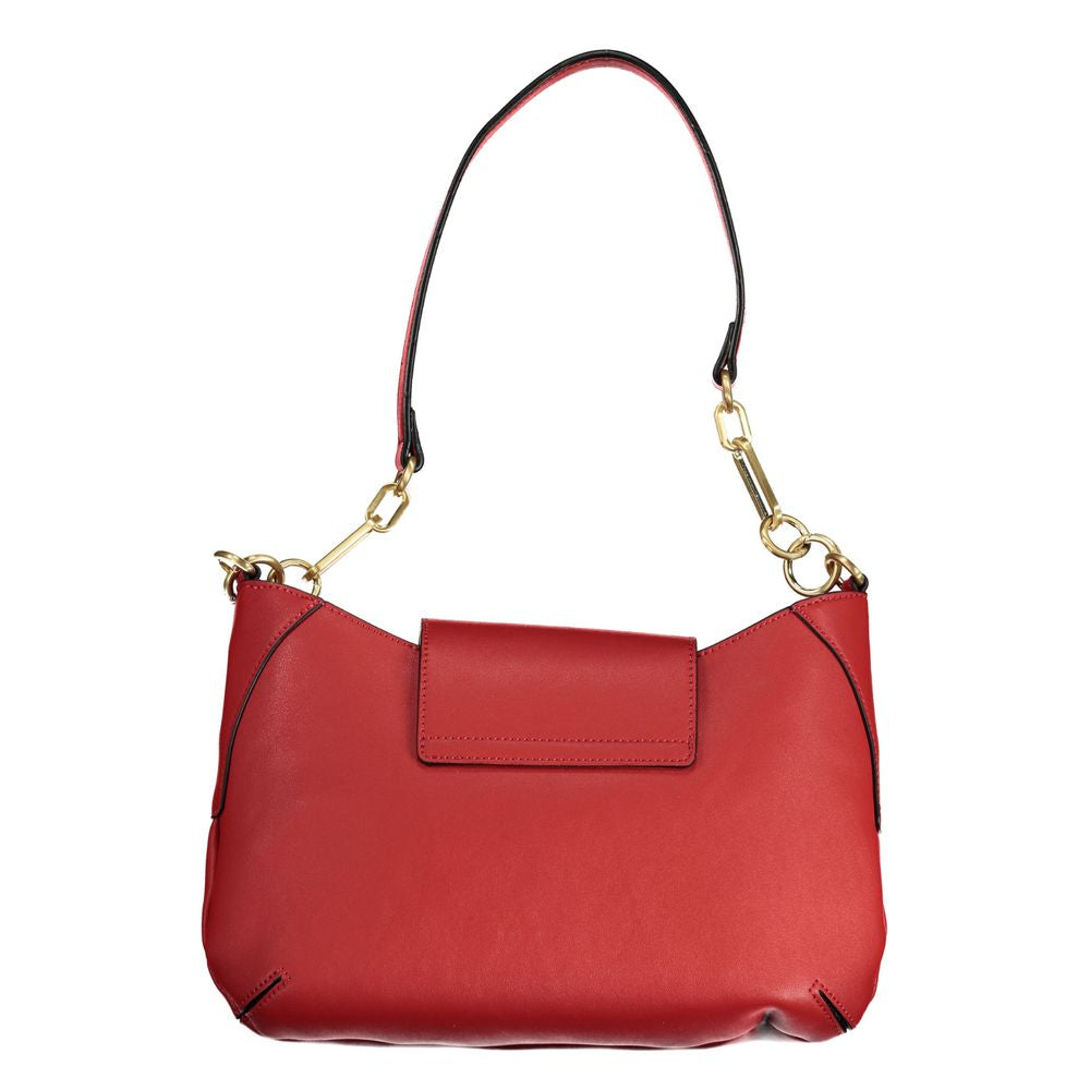 Mario Valentino red polyethylene handbag