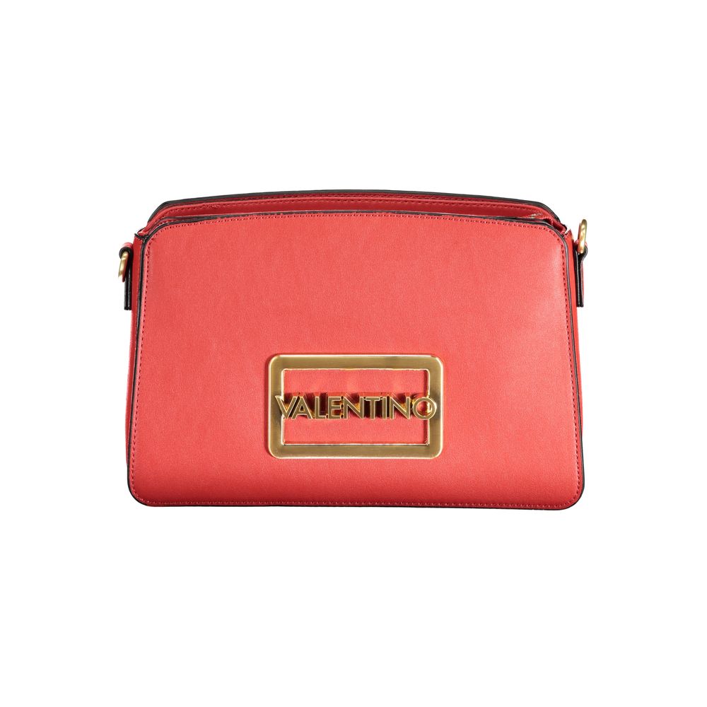Mario Valentino Damenhandtasche aus rotem Polyurethan