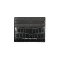 Tommy Hilfiger Schwarzes Leder Portemonnaie