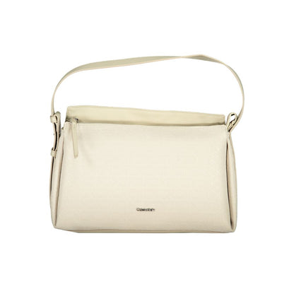 Calvin Klein Beige Polyester Handtasche