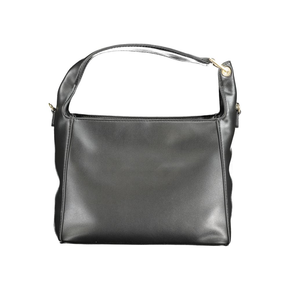 Mario Valentino Schwarze Handtasche aus Polyethylen