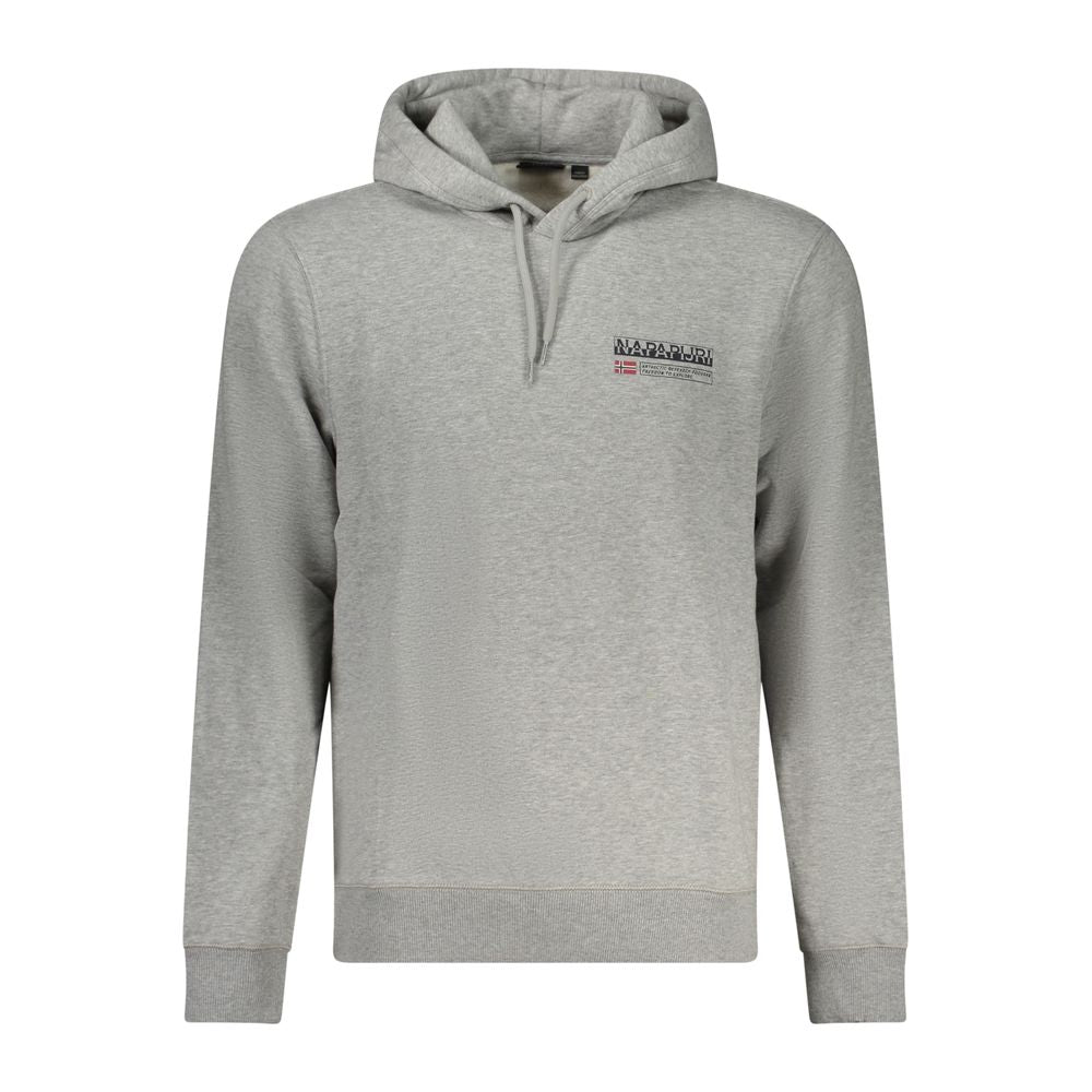 Napapijri Graues Baumwoll-Sweatshirt