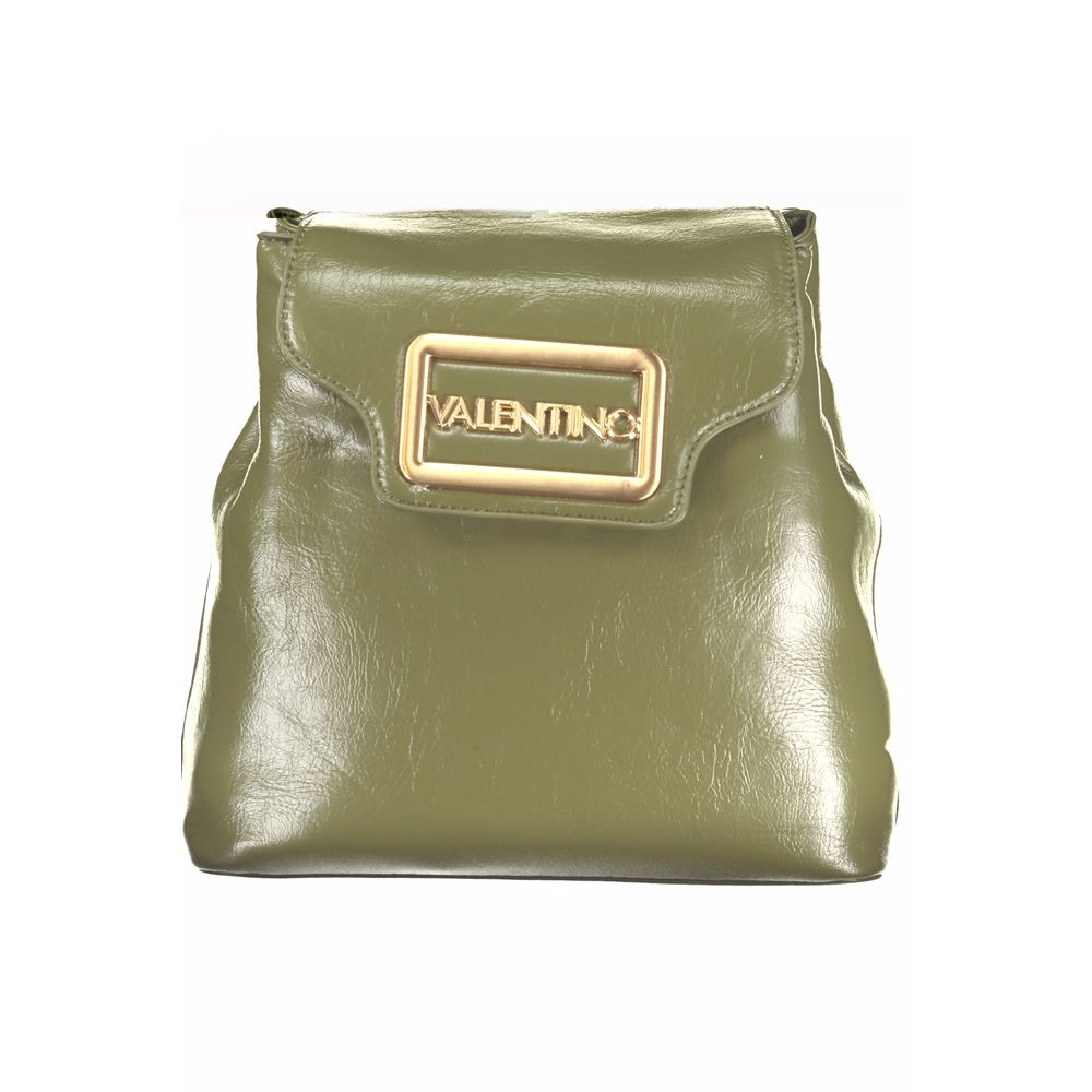 Mario Valentino Green Polyethylene Backpack