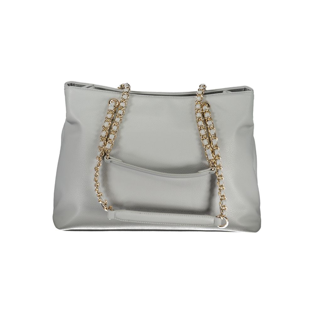 Mario Valentino Grau-Polyethylen-Handtasche