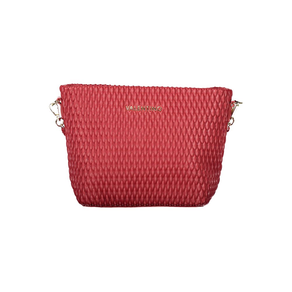 Mario Valentino Damenhandtasche aus rotem Polyurethan