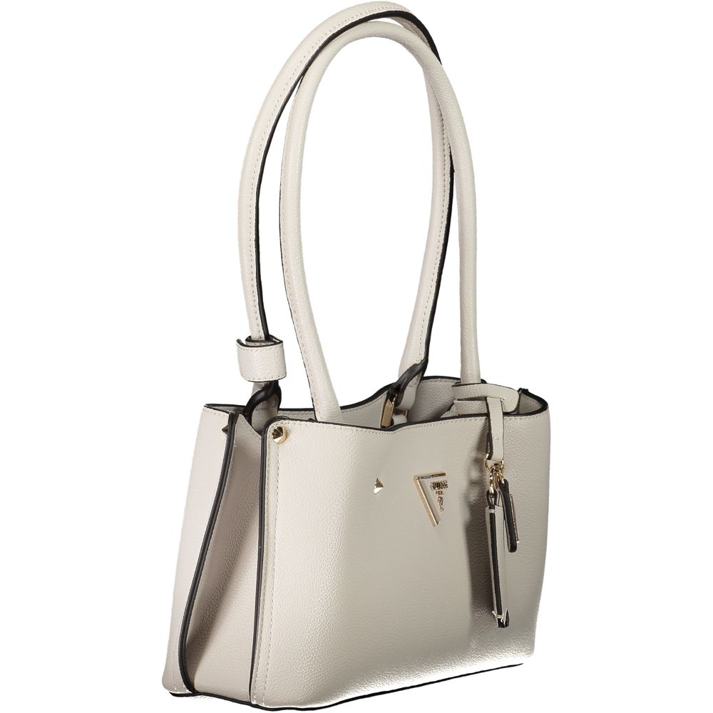 Guess Jeans Graue Polyethylen-Handtasche
