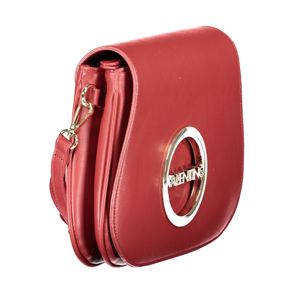 Mario Valentino Damenhandtasche aus rotem Polyurethan