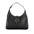 Mario Valentino Schwarze Damen-Handtasche aus Polyurethan