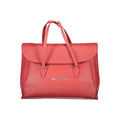 Mario Valentino Rote Damen-Handtasche aus Polyurethan