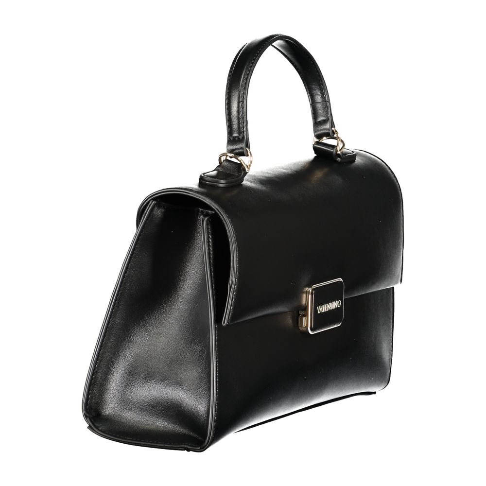 Mario Valentino Handtasche aus schwarzem Polyurethan für Damen
