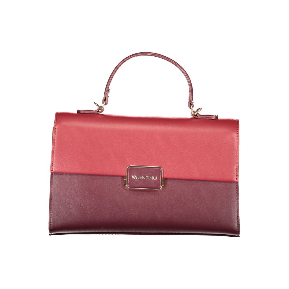 Mario Valentino Damenhandtasche aus rotem Polyurethan