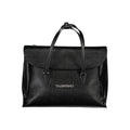 Mario Valentino Schwarze Damen-Handtasche aus Polyurethan