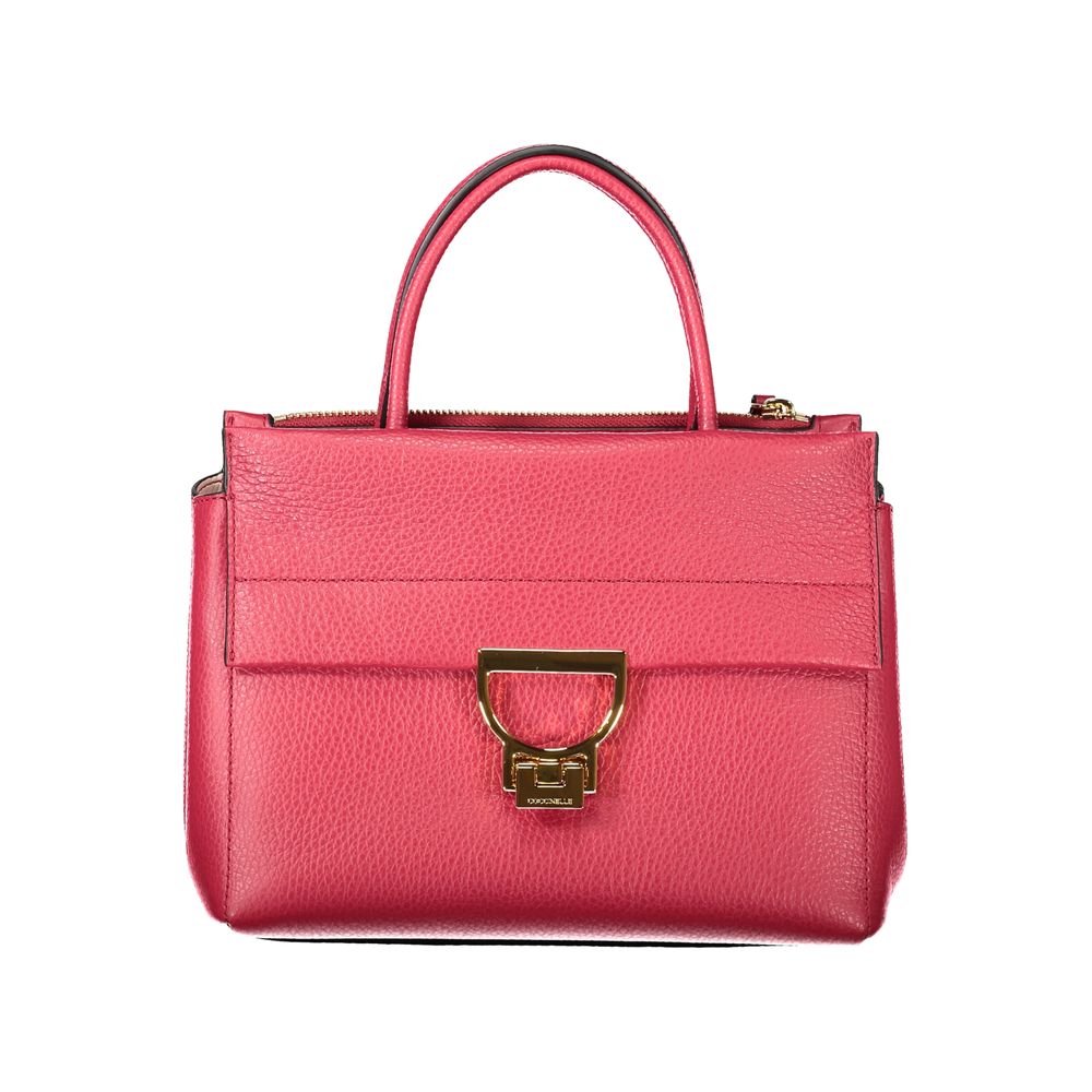 Coccinelle Rote Lederhandtasche