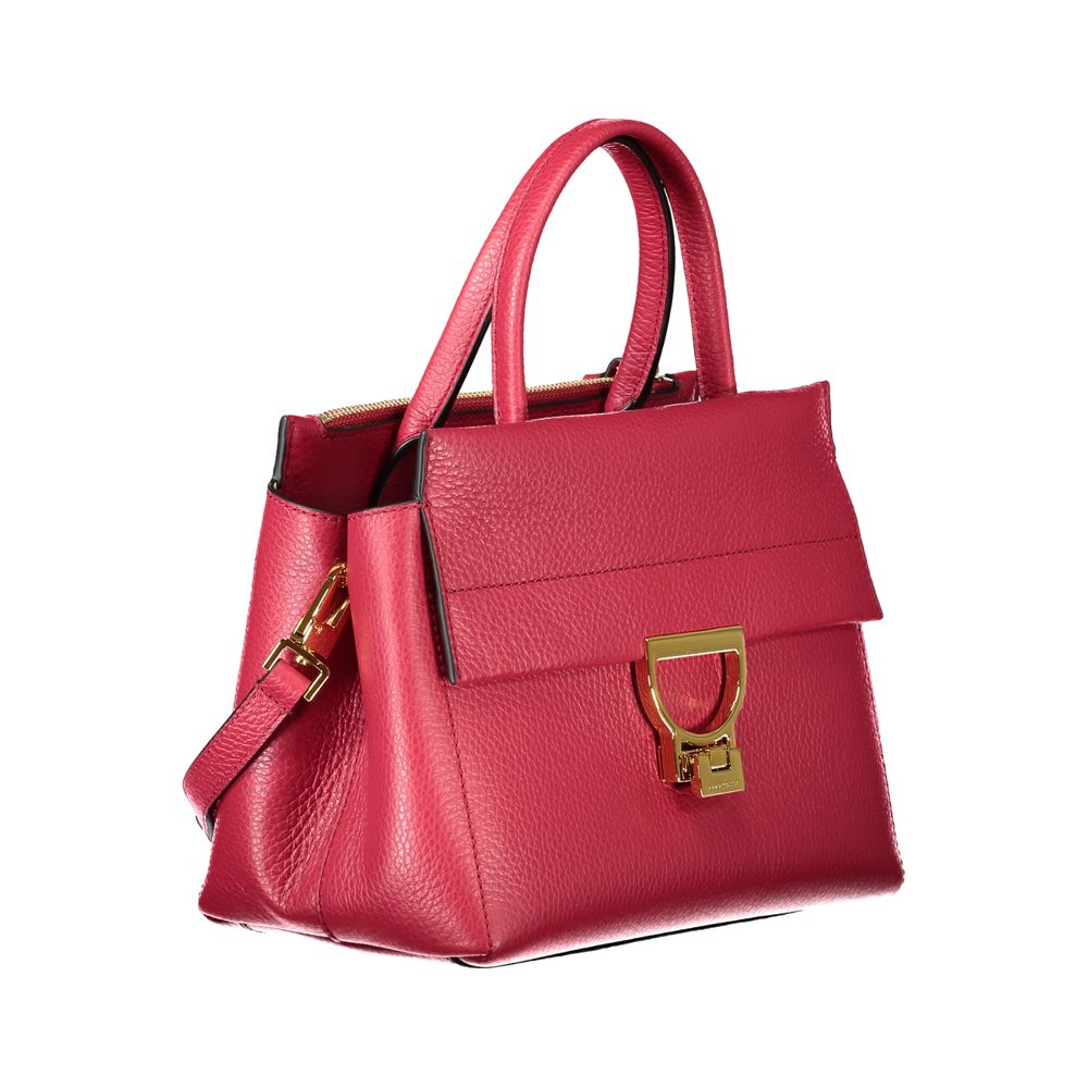 Coccinelle Rote Lederhandtasche