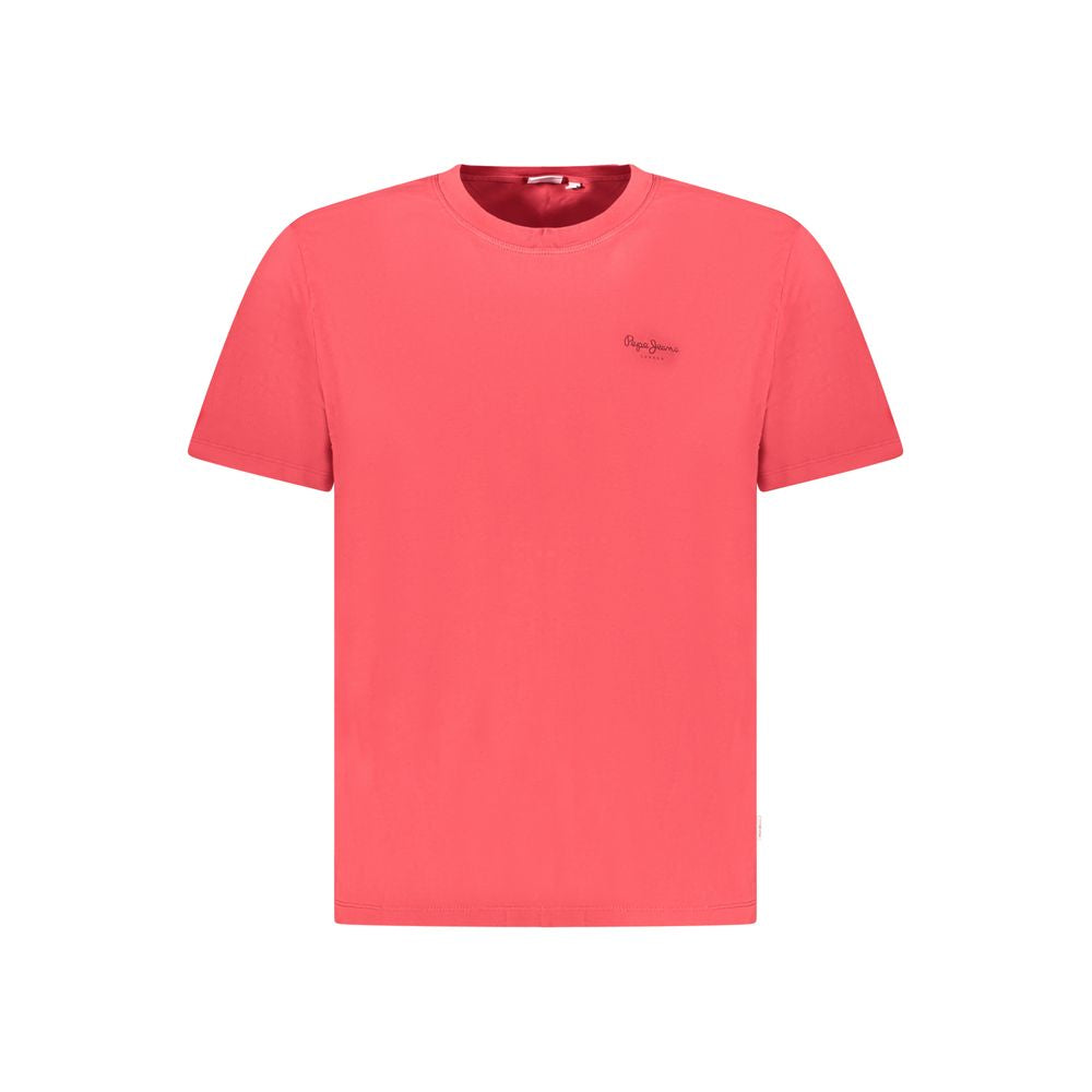 Pepe Jeans Rosso Baumwoll-T-Shirt für Herren