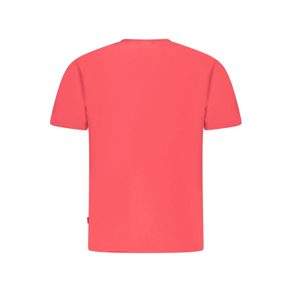 Pepe Jeans Rosso Baumwoll-T-Shirt für Herren