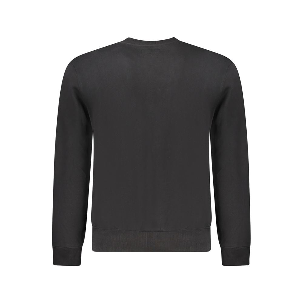 Guess Jeans Baumwoll-Sweatshirt in Schwarz