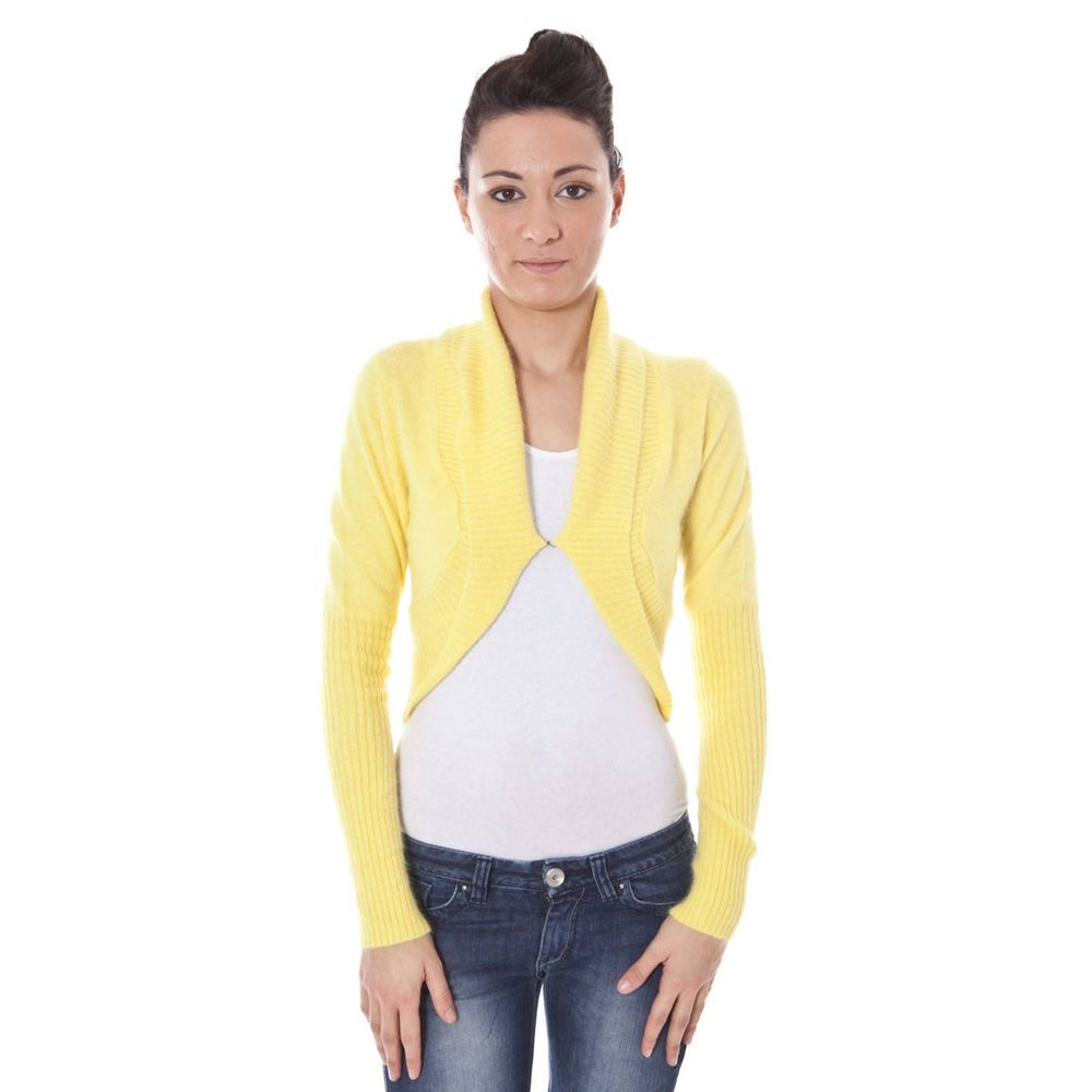 Datch Gelber Pullover aus Wolle