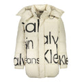 Calvin Klein Beige Polyester Jackets & Coats