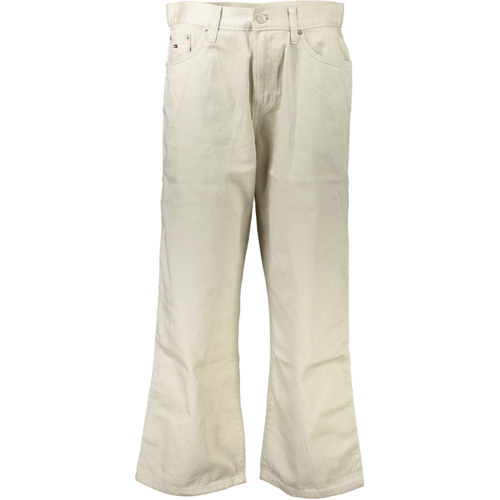 Tommy Hilfiger Beigefarbene Baumwolljeans