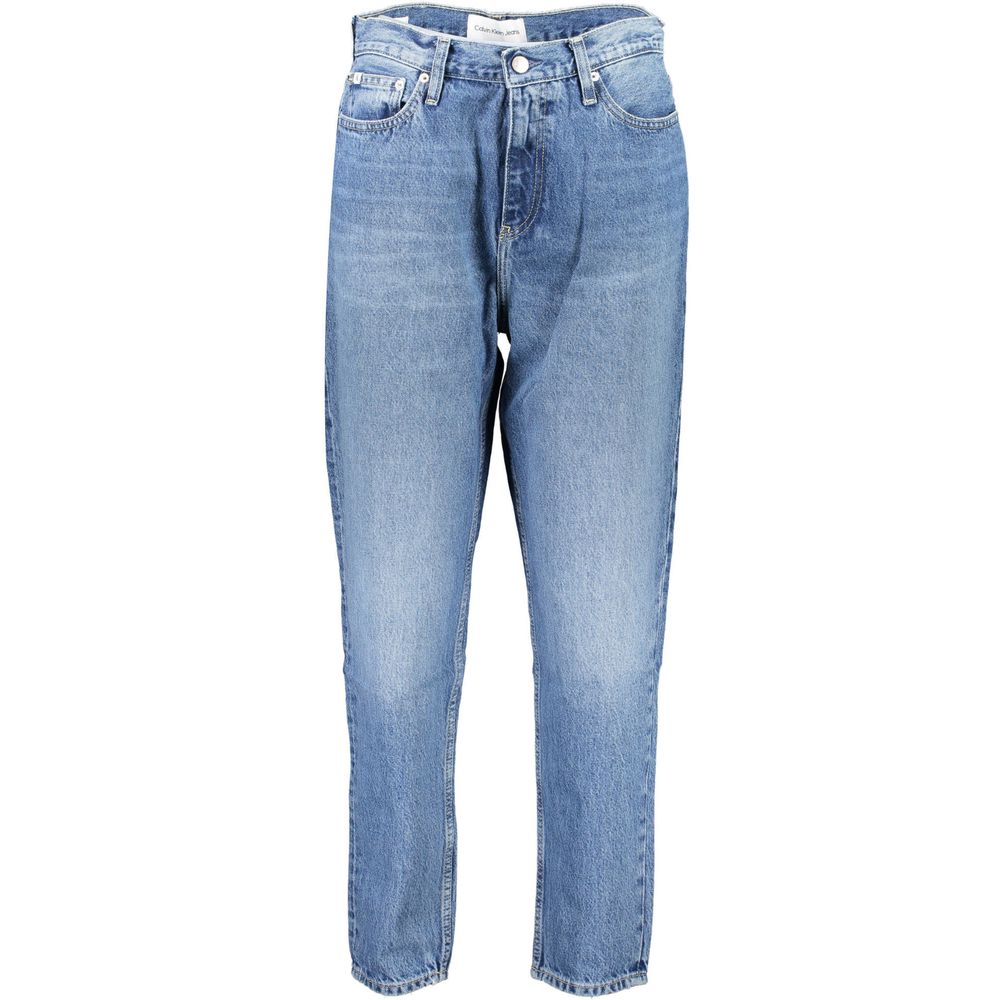 Calvin Klein Blue Cotton Denim Jeans