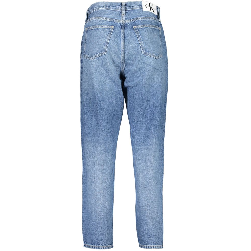 Calvin Klein Blue Cotton Denim Jeans
