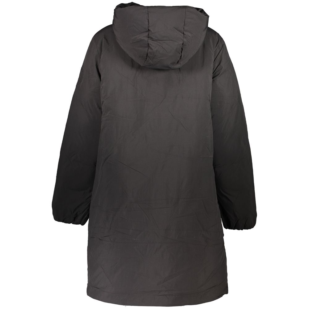 Tommy Hilfiger Schwarze Polyesterjacken &amp