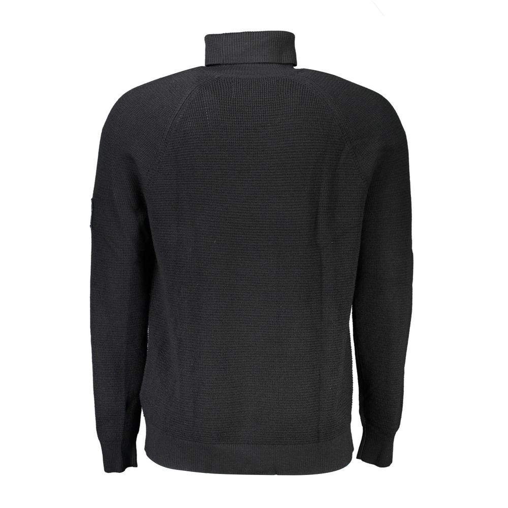 Calvin Klein Schwarzer Pullover aus Wolle für Männer