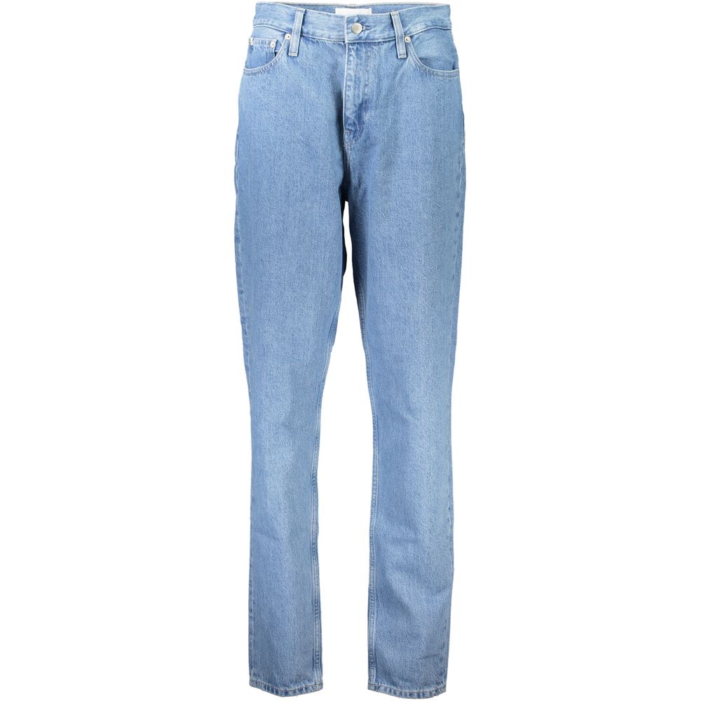 Calvin Klein Blue Cotton Denim Jeans