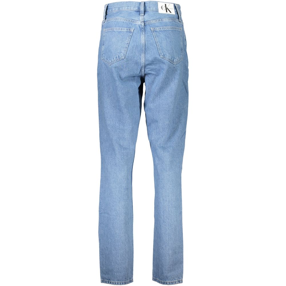 Calvin Klein Blue Cotton Denim Jeans