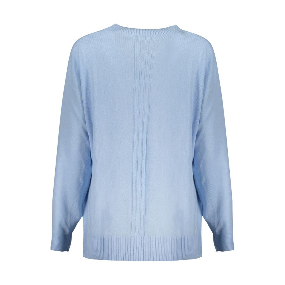 Guess Jeans Blauer Baumwollpullover
