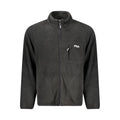 Fila Black Polyester Jackets & Coats