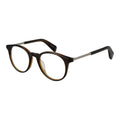 Yohji Yamamoto Braune Kunststoffbrille (Fassung)