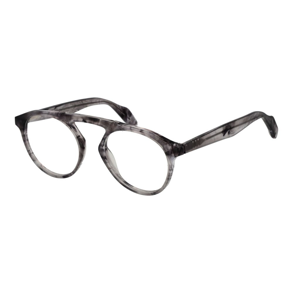 Yohji Yamamoto Graue Kunststoffbrille (Gestell)