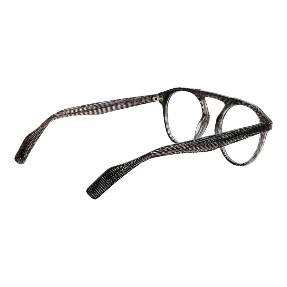 Yohji Yamamoto Braune Kunststoffbrille (Fassung)