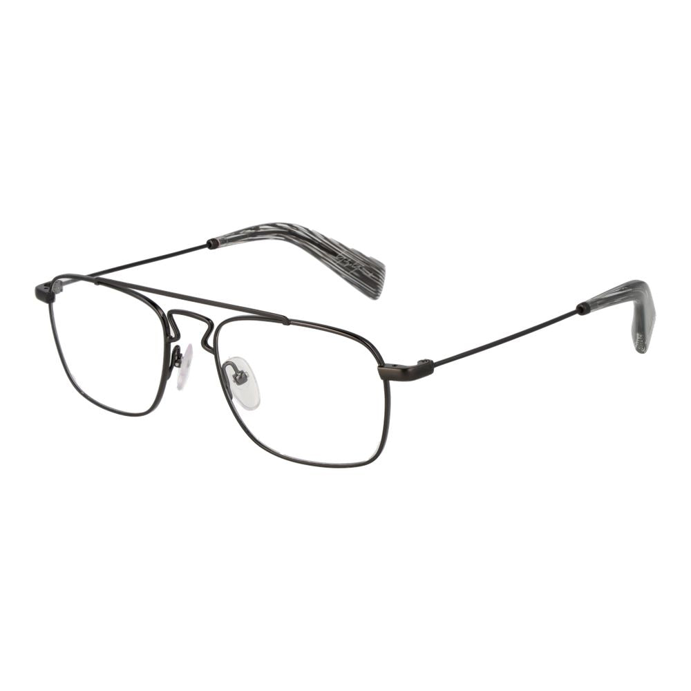 Yohji Yamamoto Gray Metal Glasses (Frame)