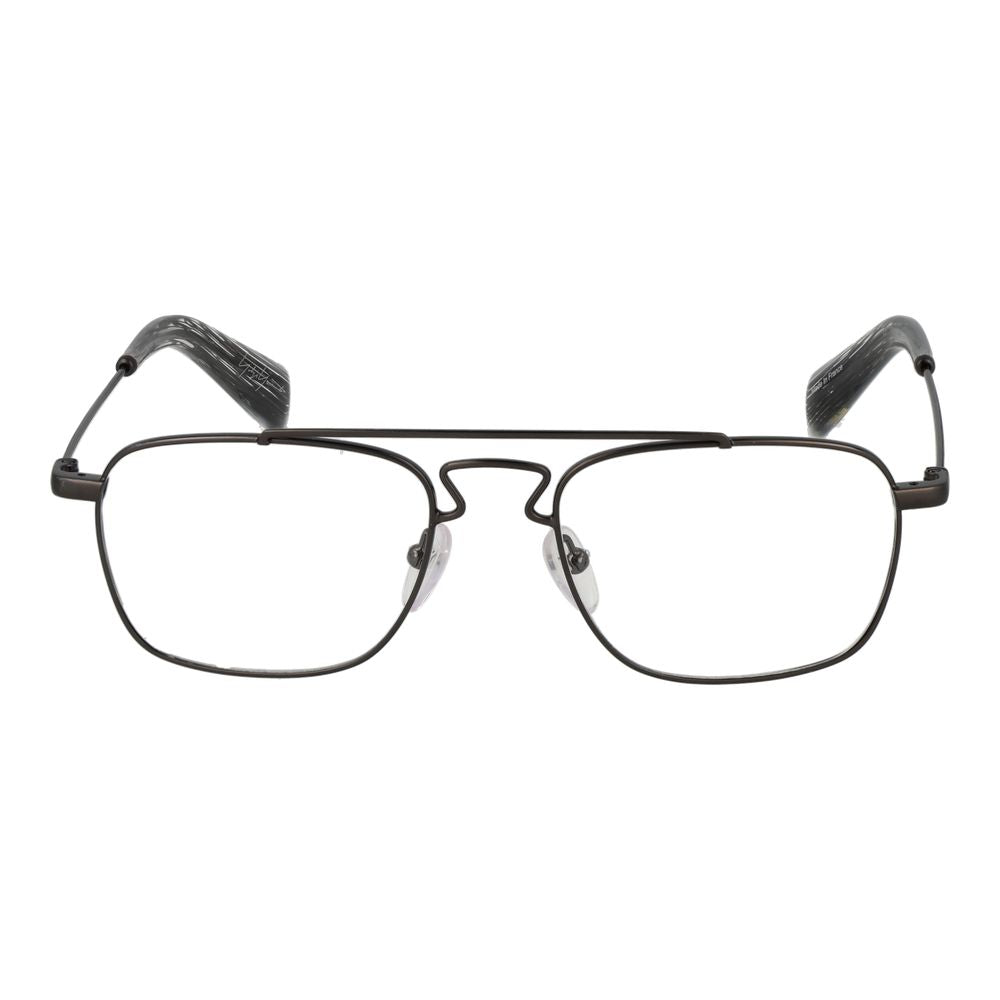 Yohji Yamamoto Gray Metal Glasses (Frame)