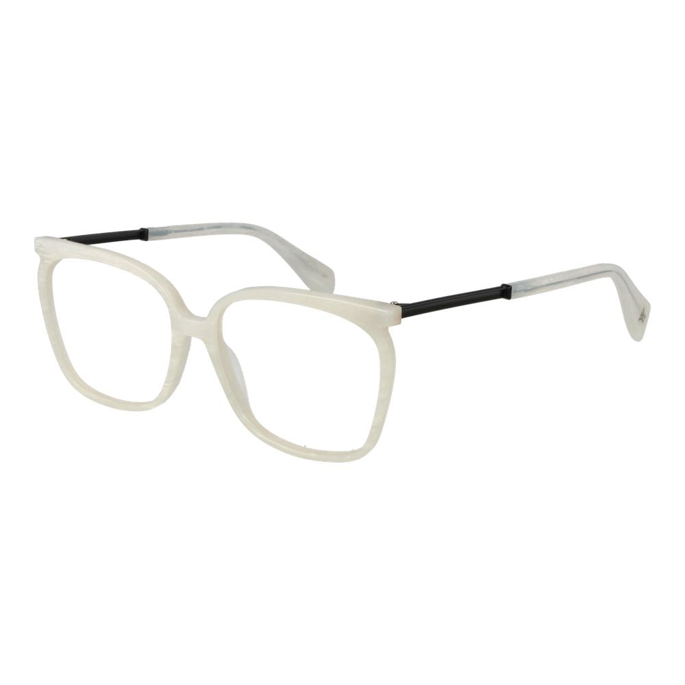 Yohji Yamamoto White Plastic Glasses (Frame)