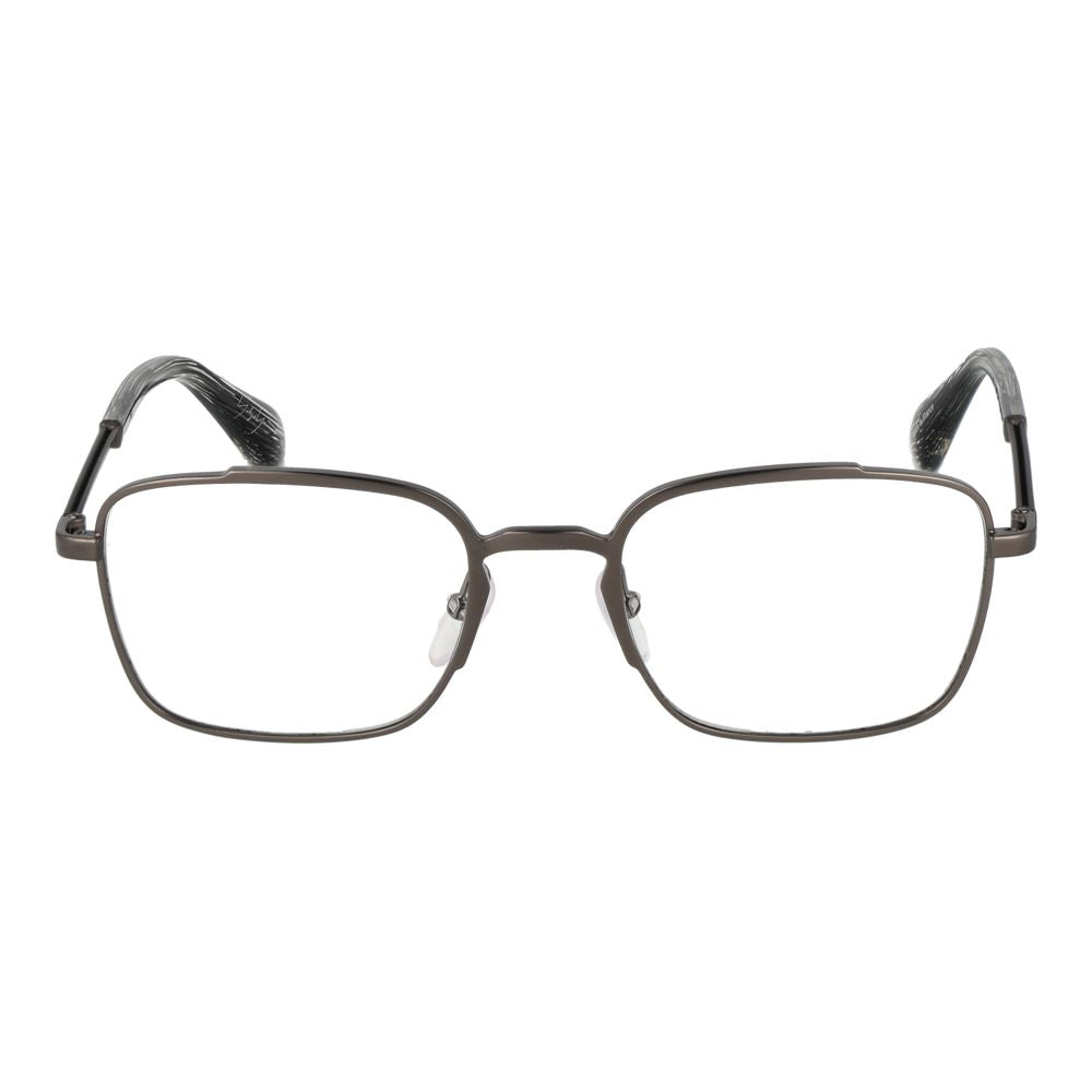 Yohji Yamamoto Grau-Metallische Brille (Gestell)