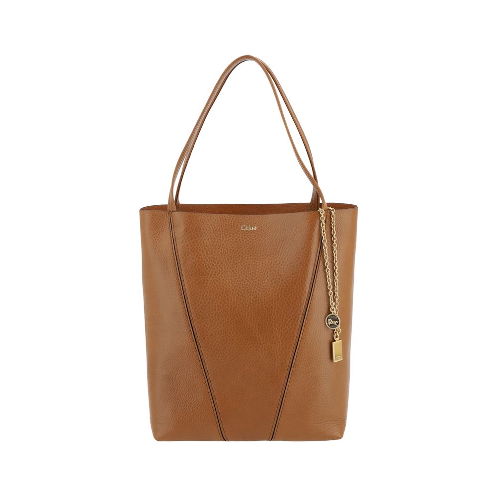 Chloé Brown Calfskin Bos Taurus Shoulder Bag