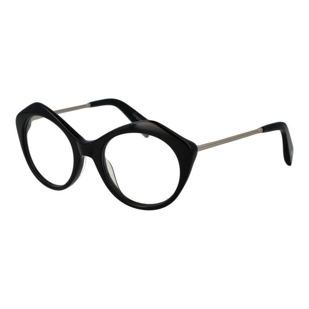 Yohji Yamamoto Schwarze Brille aus Acetat (Gestell)
