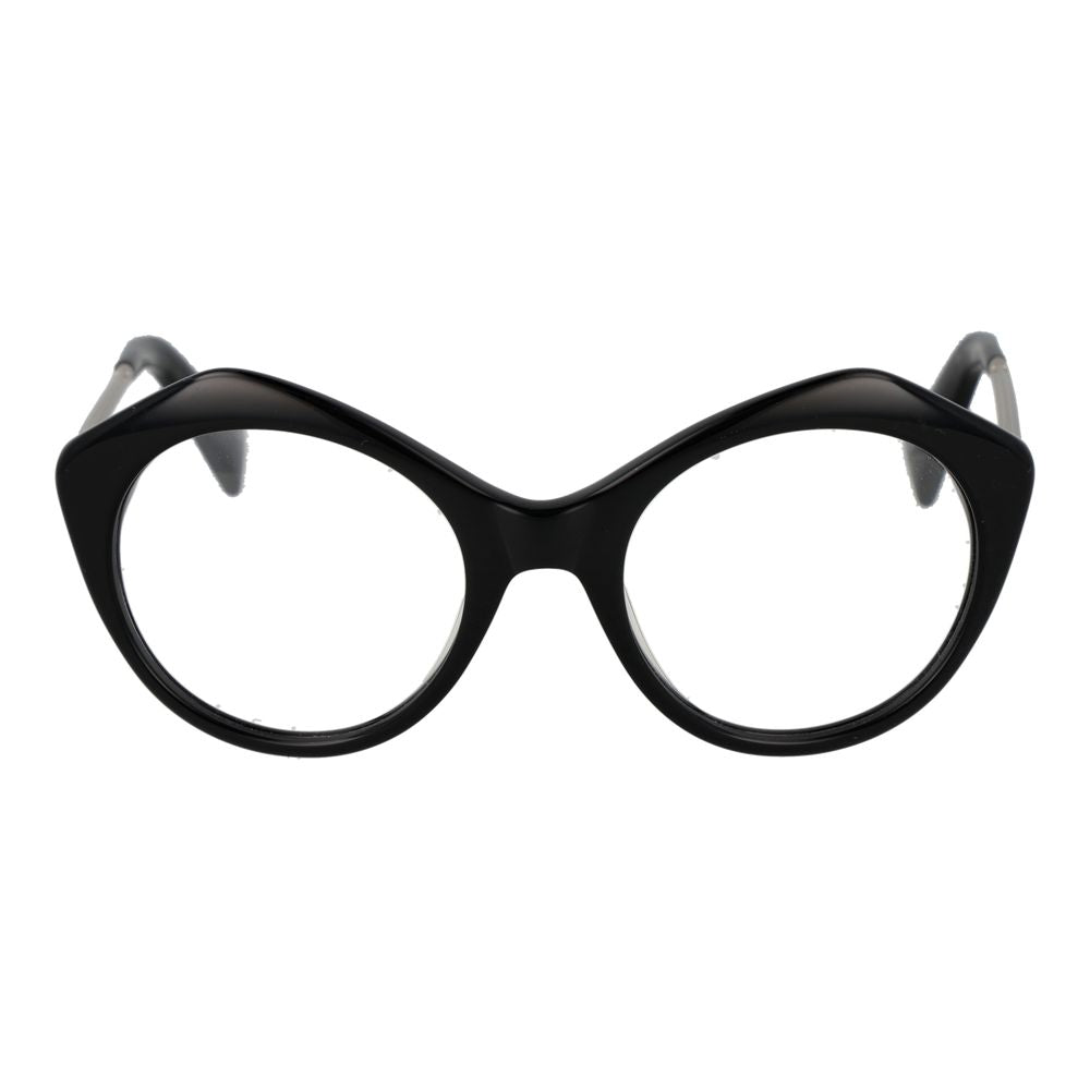 Yohji Yamamoto Schwarze Brille aus Acetat (Gestell)
